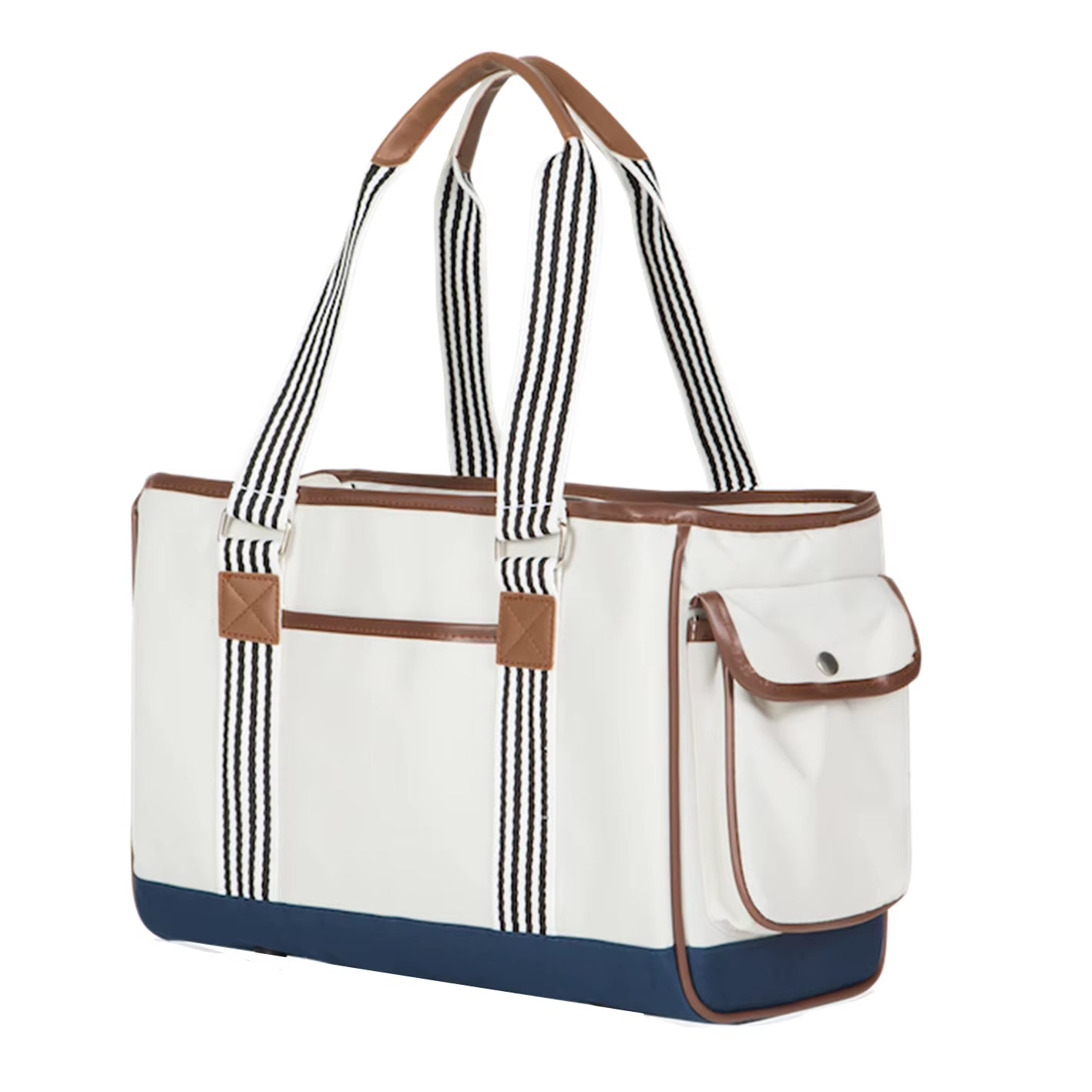 Portable Dog Cat Carrier Bag Waterproof Lining Pet Travel Shoulder Bag Comfort Breathable Handbag